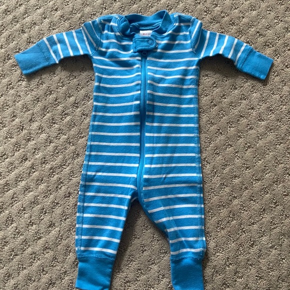 Hanna Andersson Zip-Up Sleeper 0-3 MOS Pajama